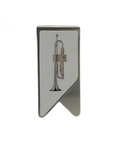 Paper clip, single, various instruments - Instrument: Trumpet