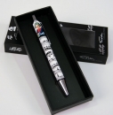 Ballpoint pen with composer motif in gift box, Beethoven or Mozart