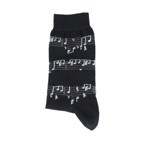 Black socks, note lines white  - size: 35/38