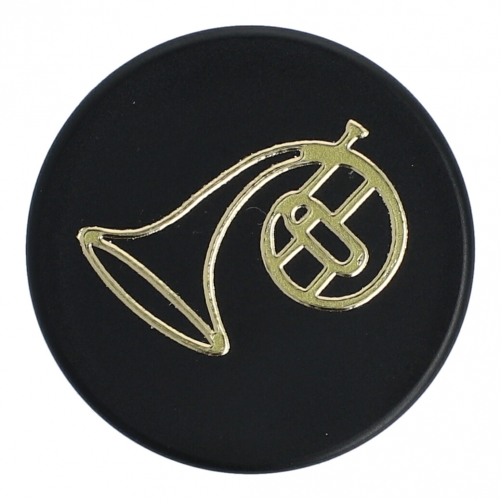 Magnets, organization magnets black / gold - Instruments / Design: Horn