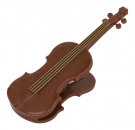 Clamp violin - color: brown