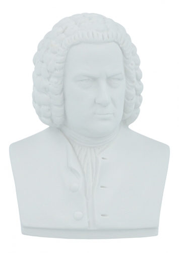 Composer busts made of porcelain approx. 12 cm high, various motifs