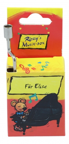 Rizzi music boxes with unforgettable melodies from all over the world - Melody: For Elise, Beethoven