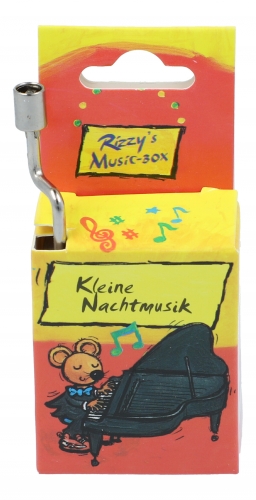 Rizzi music boxes with unforgettable melodies from all over the world - melody: little night music, Mozart