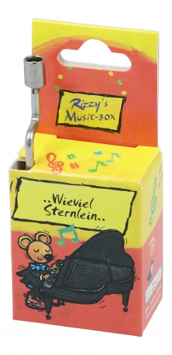 Rizzi music boxes with unforgettable melodies from all over the world - Melody: how many little stars