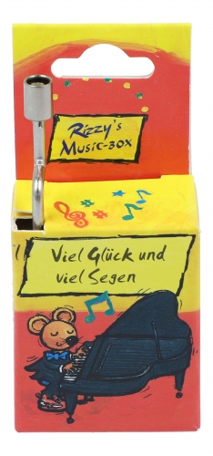 Rizzi music boxes with unforgettable melodies from all over the world - Melody: Good luck and  blessings