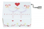 Melody wedding march, motif white doves