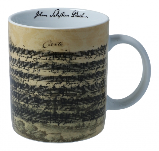 Composer Mug Facsimile - Composers: Bach