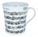 Porcelain series VIVALDI, white, mug with handle
