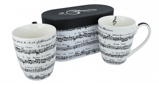 Porcelain series ADAGIO, coffee mugs