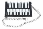 Wallet with chain keyboard