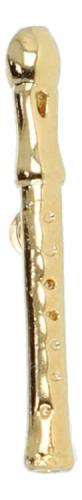 Pin, without box, recorder - material: gold plated