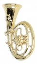 Pin, without box, large tenor horn, gold plated