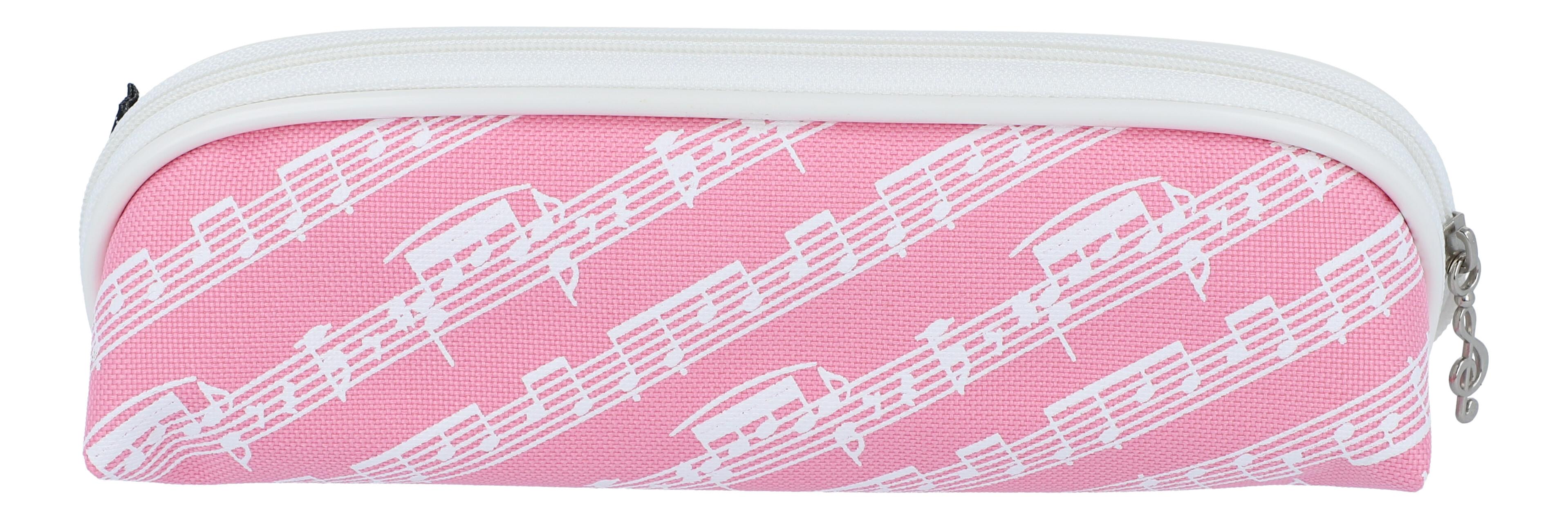 Rectangular pencil case pink
