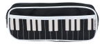 Keyboard-Stiftmäppchen, schwarz, Tastatur
