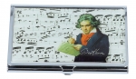 Beethoven business card holder