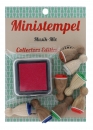 Mini music mix stamp set