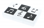 Tablettenbox Musik mit 6 Fächern