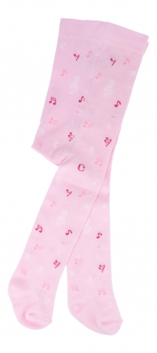 Baby tights in pink / pink