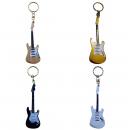 Fender-Schlüsselanhänger, E-Gitarre, verschiedene Farben