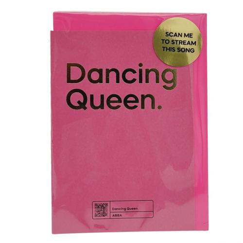 Double card Dancing Queen (Scan me to hear the song)