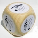 Note cubes for guitar
