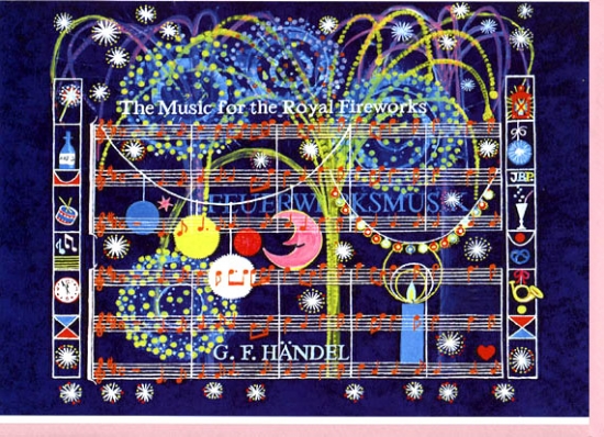 Double card, fireworks music by G.F.Händel