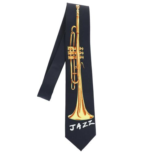 Jazz polyester tie