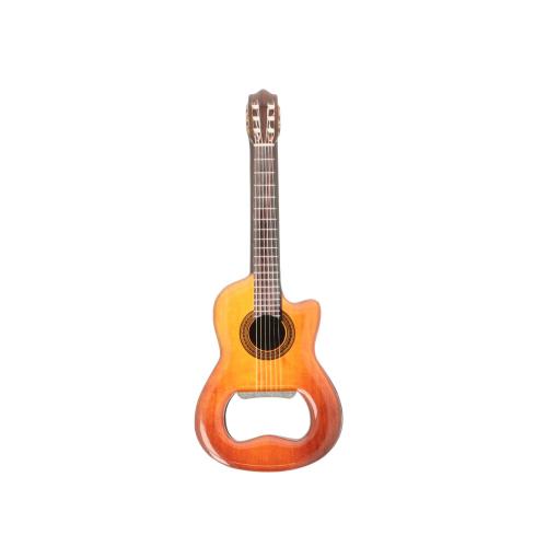 Bottle opener in guitar shape
